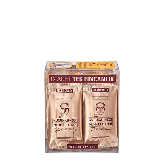 MEHMET EFENDİ 12x6gr KAHVE *12