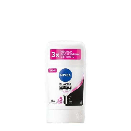 NİVEA STICK 50ml BYN INVISIBLE CLEAR