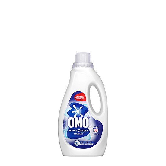 OMO SIVI MATİK 1500ml ACTİVE OXYGEN BEYAZ 30W*6