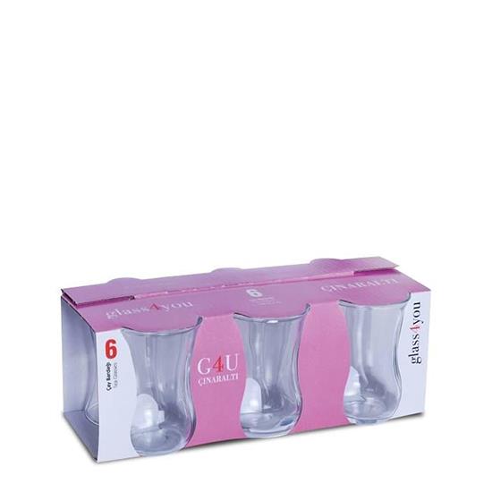 PAŞABAHÇE 42331 G4U ÇINARALTI 6'lı ÇAY BARDAĞI *12
