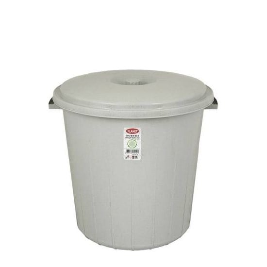 PLANET ÇÖP KOVASI 4no 70lt HERKÜL GRİ KAPAKLI UP106