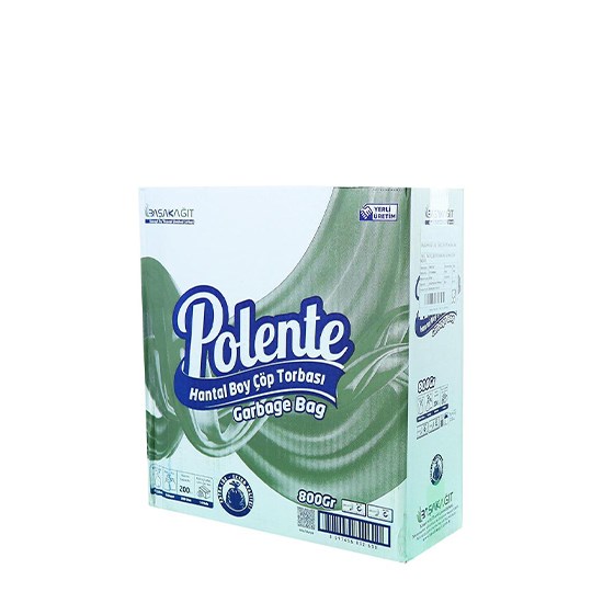 POLENTE 731 SİYAH 800gr HANTAL 100x150 10'LU ÇÖP POŞETİ *10