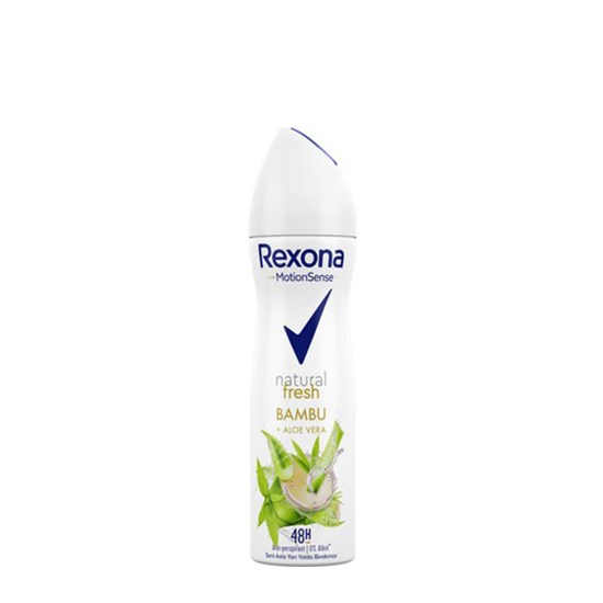 REXONA DEODORANT 150ml BYN FRESH BAMBU +ALOEVERA