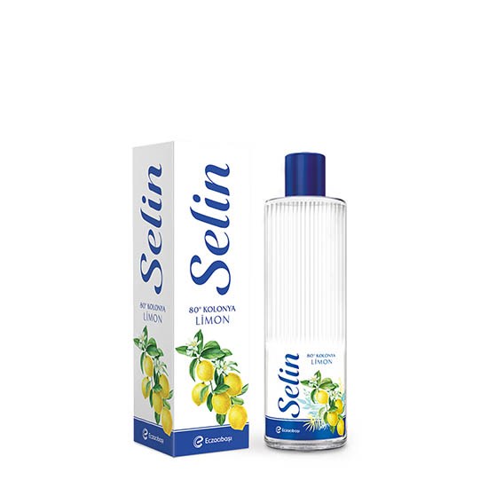 SELİN KOLONYA 400ml 80° LİMON *24