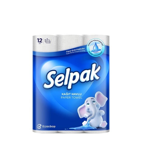 SELPAK HAVLU 12'Lİ *4