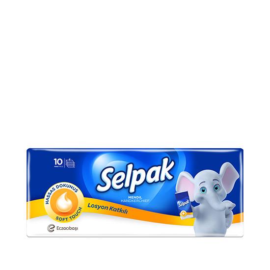 SELPAK MENDİL 10'LU LOSYONLU