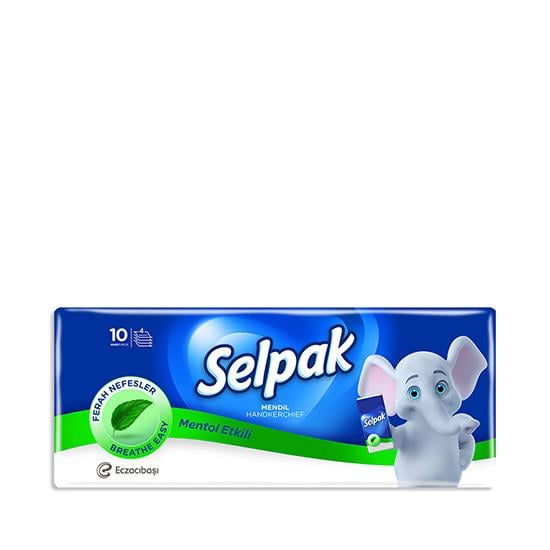 SELPAK MENDİL10'LU MENTOLLÜ