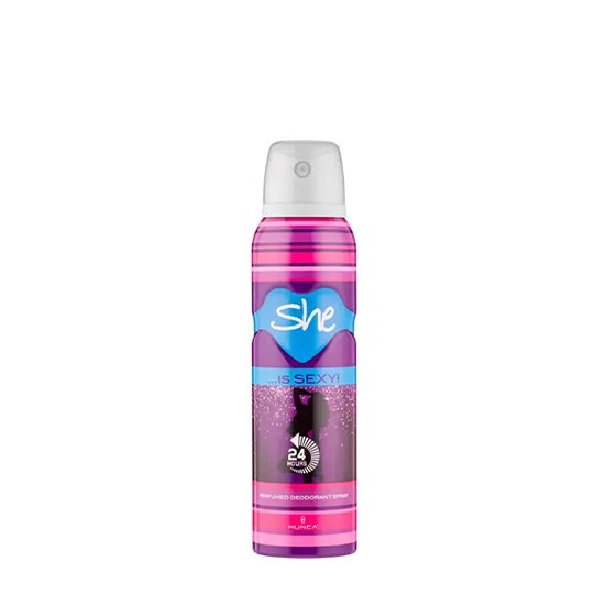 SHE DEODORANT 150ml SEXY*24