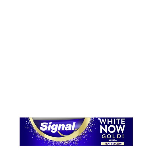 SİGNAL DİŞ MACUNU 75ml WHİTE NOW GOLD ANINDA BEYAZLIK