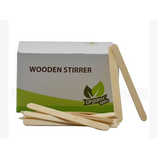 TAHTA KARIŞTIRICI KAĞITLI WOODEN MAVİ 200'LÜ *36