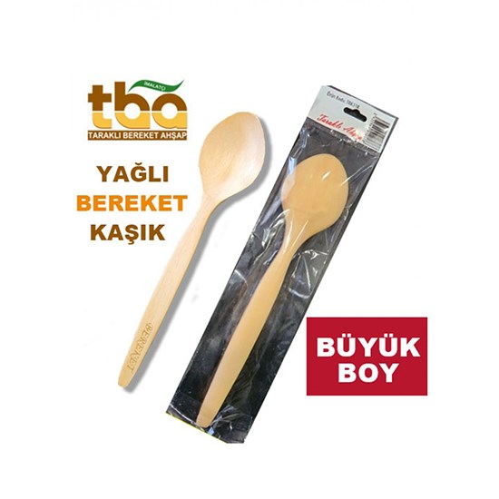 TARAKLI 101 AHŞAP KAŞIK YAĞLI 3no BÜYÜK