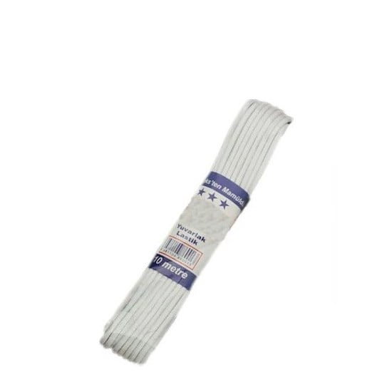 TEPE LASTİK 10mt YEŞİL YUVARLAK *15