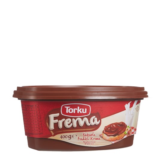 TORKU FREMA 400gr KAKAOLU FINDIK KREMASI *12