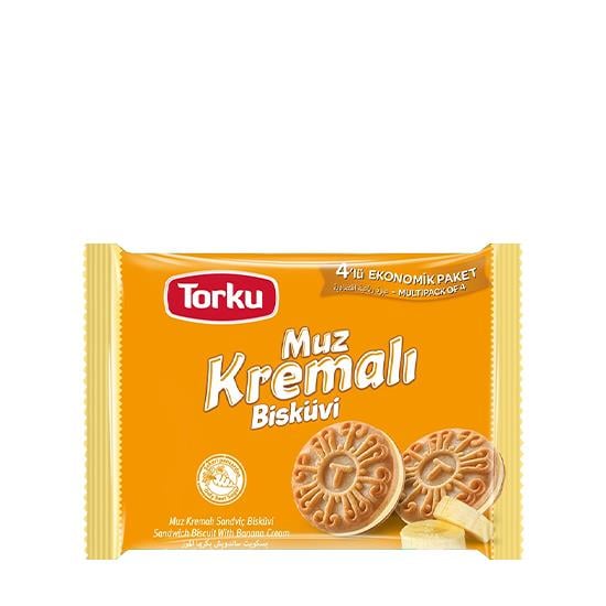 TORKU KREMALI BİSKÜVİ MP 4x61gr 244gr MUZ *8