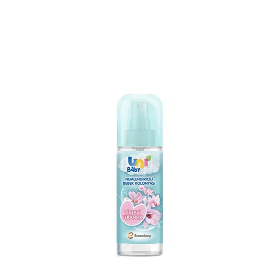 UNİ BABY KOLONYA 150ml ÇİÇEKSİ FERAHLIK 65° *6(24)