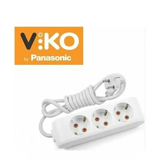 VİKO 2mt 3'lü UZATMA KABLO *12