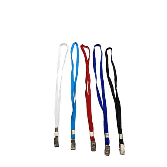 YAKA KARTI İPİ METAL KLİPSLİ İNOX *50