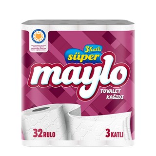 MAYLO TUVALET KAĞIDI 32'Lİ 3 KATLI *3