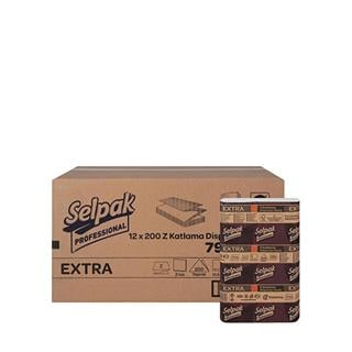 SELPAK Z KATLAMA HAVLU EXTRA 200x12(7906606-7900076)
