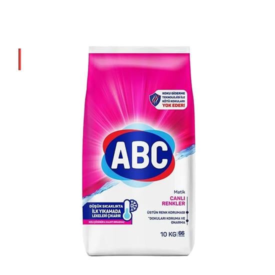 ABC MATİK 10kg CANLI RENKLER