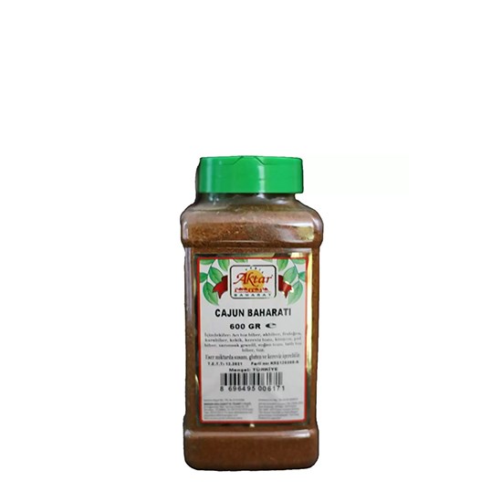 AKTAR KAJUN ÇEŞNİ 600gr PET KAVANOZ