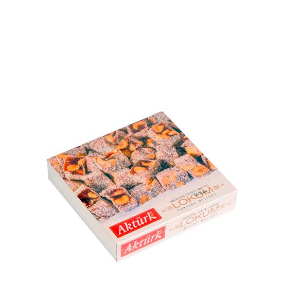 AKTÜRK LOKUM 300gr ÇİFTE KAVRULMUŞ FINDIKLI *10