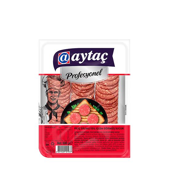AYTAÇ PİLİÇ DİLİMLİ SUCUK 500gr*8