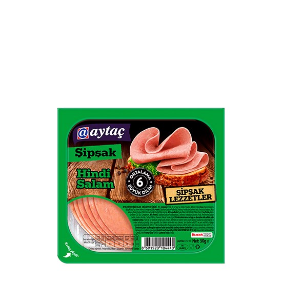 AYTAÇ ŞİPŞAK HİNDİ SALAM 50gr*18