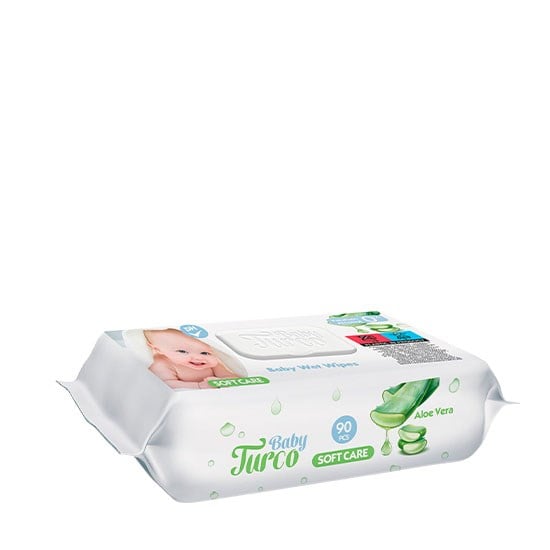 BABY TURCO 90'lı ISLAK HAVLU ALOEVERA