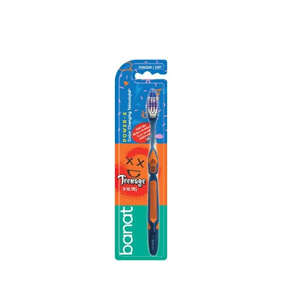 BANAT DİŞ FIRÇASI ÇOCUK TEENAGE POWER-X 9-16YAŞ *12(72)--