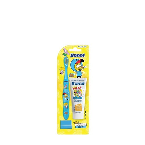 BANAT DİŞ FIRÇASI+DİŞ MACUNU 25ml KRAL ŞAKİR *72---------