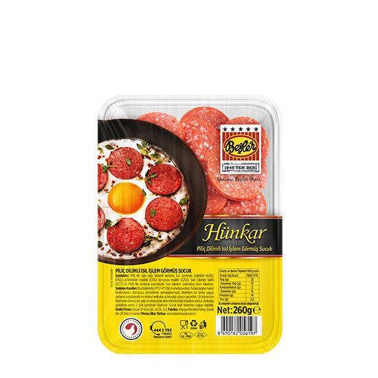 BEŞLER PİLİÇ DİLİMLİ SUCUK 220gr ++
