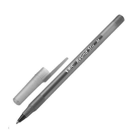 BİC ROUND STİCK TÜKENMEZ KALEM 1.00mm SİYAH*60 962665