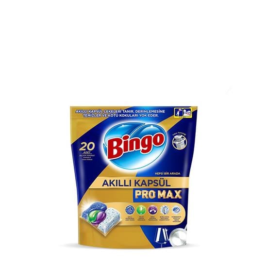 BİNGO AKILLI BULAŞIK KAPSÜLÜ 20'Lİ PROMAX *7