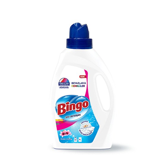 BİNGO SIVI MATİK 1.755ml BEYAZ ve RENKLİ AMBER *9