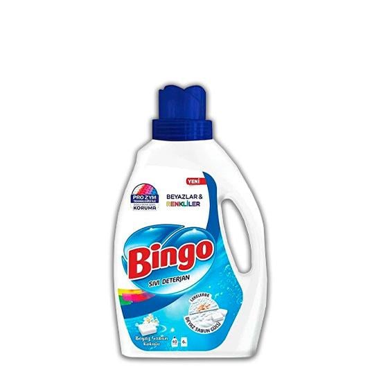 BİNGO SIVI MATİK 2.6lt RENKLİ ve BEYAZ BEYAZ SABUN *6