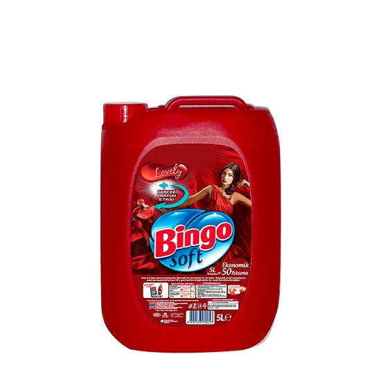 BİNGO YUMUŞATICI 5lt LOVELY *4