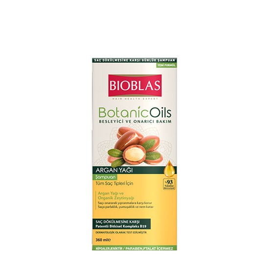 BİOBLAS ŞAMPUAN 360ml B-OİL ARGAN -TÜM SAÇ