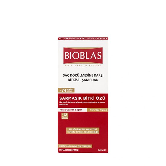 BİOBLAS ŞAMPUAN 360ml PHYTOSTEROL -YAVAŞ UZAYAN