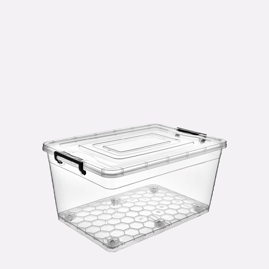 BURSEV 1142 08 TEKERLEKLİ PETEK SAKLAMA KABI-8 40lt *6