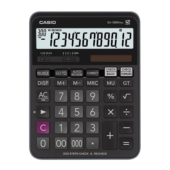 CASIO DJ-120 D PLUS HESAP MAKİNESİ