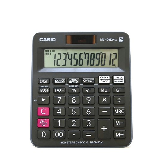 CASIO MJ-120 D PLUS HESAP MAKİNESİ 