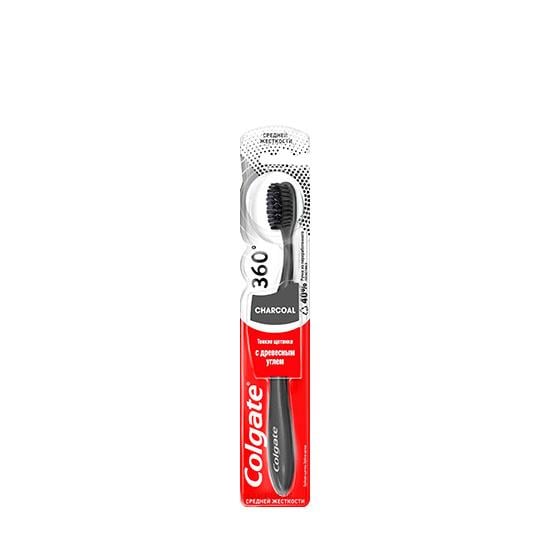 COLGATE DİŞ FIRÇASI 360° CHARCOAL BLACK