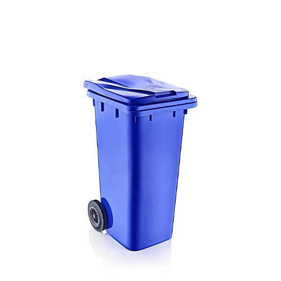 ÇÖP KONTEYNER 120lt (6505) LÜX MAVİ