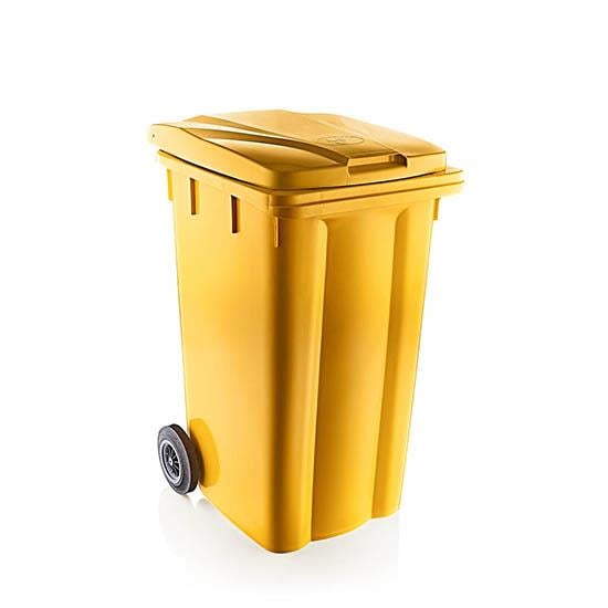 ÇÖP KONTEYNER 240lt (6510) LÜX SARI