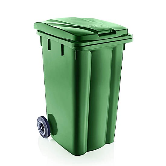 ÇÖP KONTEYNER 240lt  6511 EKO YEŞİL