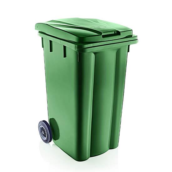 ÇÖP KONTEYNER 240lt (6511) EKO YEŞİL