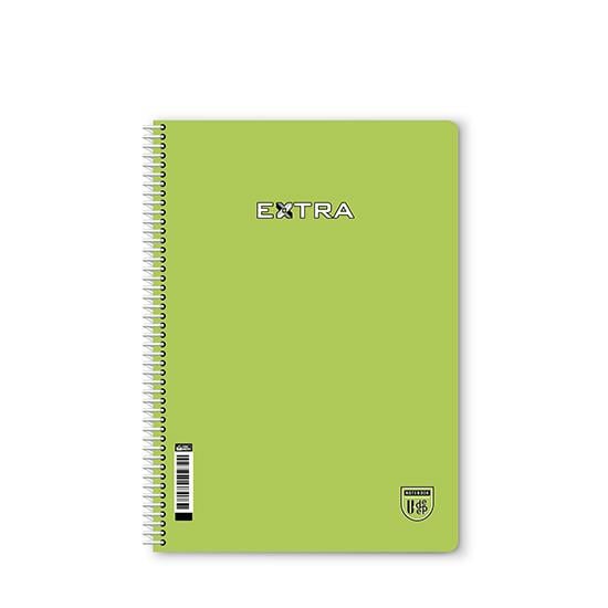 DEFTER A4 60Y DÜZ ÇİZGİSİZ PP SPRALLİ
