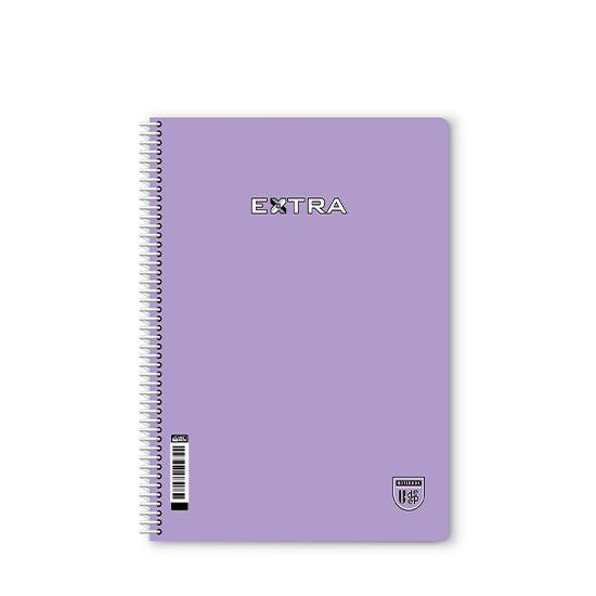 DEFTER A4 72Y DÜZ ÇİZGİSİZ PP SPRALLİ
