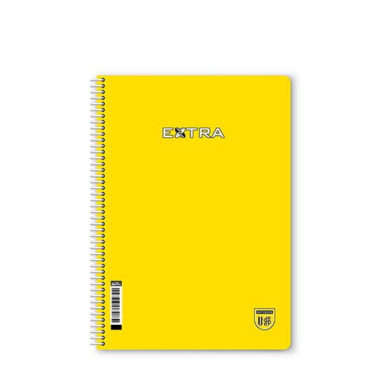 DEFTER A4 72Y KARE PP SPRALLİ